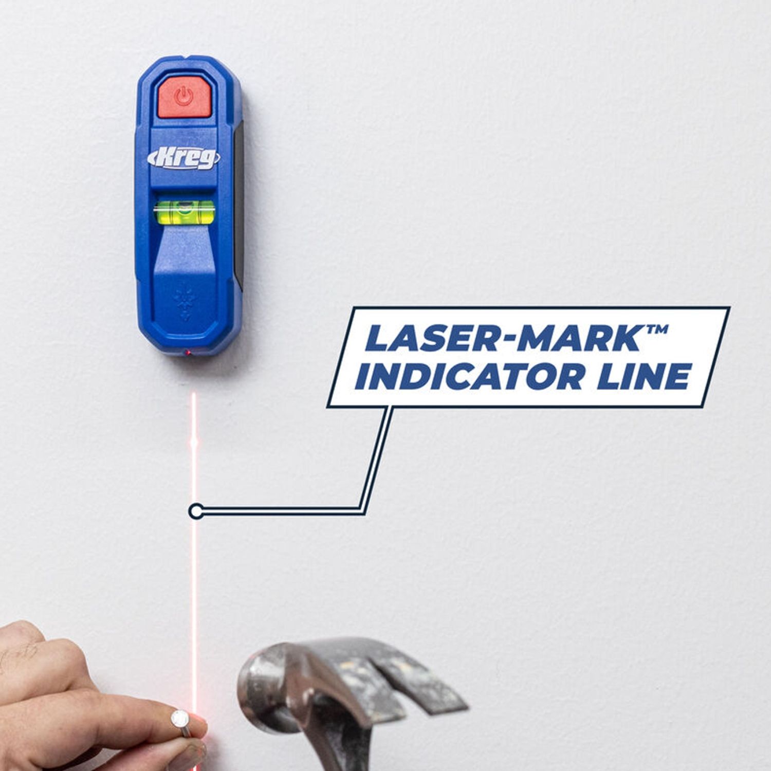 Magnetic Stud Finder With Laser-mark